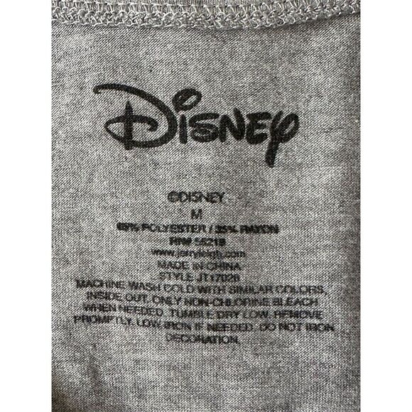 Disney Minnie Mouse Women's Gray Vintage Tee Size M Casual - Picture 3 of 4